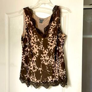 Beautiful Floral and Lace Blouse